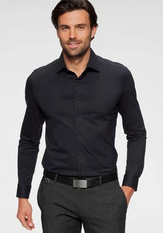 OLYMP Langarmhemd Luxor 24/Seven modern fit Jerseyshirt OLYMP Langarmhemd Luxor 24/Seven modern fit Jerseyshirt