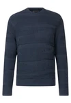 STREET ONE MEN Strickpullover Dunkelblau/Blau