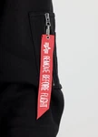 Alpha Industries Patch Hoodie Rot/Rosa/Schwarz