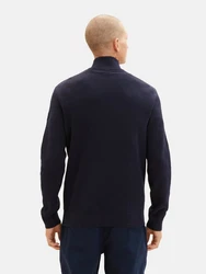 TOM TAILOR Strickpullover mit Troyer Kragen 6314 Navy (6314)