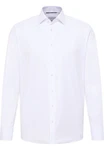 Eterna Langarmhemd Weiß/Creme