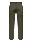 ONLY & SONS Cargohose ONSEDGE-ED CARGO LOOSE PANT Khaki/Dunkelgrün