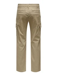 ONLY & SONS Cargohose ONSEDGE-ED CARGO LOOSE PANT Khaki