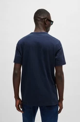 BOSS ORANGE T-Shirt Tegood mit Rundhalsausschnitt nachtblau