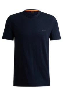 BOSS ORANGE T-Shirt Tegood mit Rundhalsausschnitt nachtblau