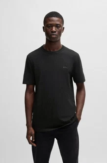 BOSS ORANGE T-Shirt Tegood mit Rundhalsausschnitt schwarz