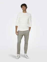 Only & Sons Hose 'ONSMark' stone/offwhite