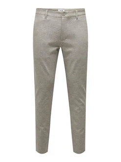 Only & Sons Hose 'ONSMark' Khaki/Beige/Grau/Hellgrau