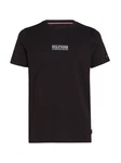 Tommy Hilfiger T-Shirt SMALL HILFIGER TEE Schwarz/Rosa/Lila