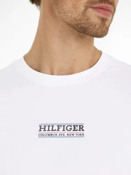 Tommy Hilfiger T-Shirt SMALL HILFIGER TEE Weiß/Creme