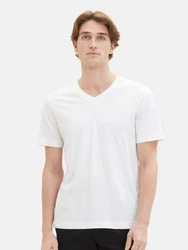TOM TAILOR T-Shirt Weiß