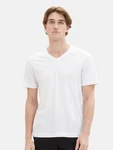 TOM TAILOR T-Shirt Weiß