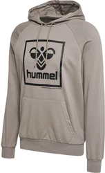 hummel Kapuzenpullover Sweatshirt Beige/Braun/Khaki/Dunkelgrau/Grau