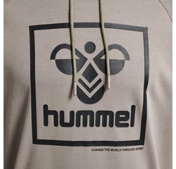 hummel Kapuzenpullover Sweatshirt Beige/Braun/Khaki/Dunkelgrau/Grau