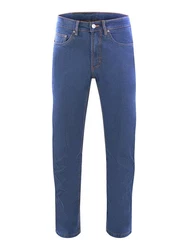 Mill&Tailor 5-Pocket Jeans Thermo Denim Blau/Hellblau/Fliederfarben/Dunkelblau