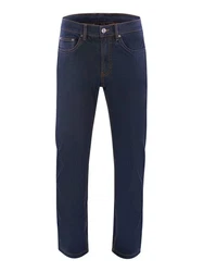 Mill&Tailor 5-Pocket Jeans Thermo Denim Dunkelblau/Blau
