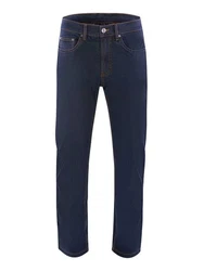Mill&Tailor 5-Pocket Jeans Thermo Denim Dunkelblau/Blau