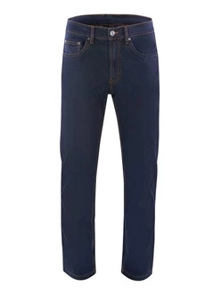 Mill&Tailor 5-Pocket Jeans Thermo Denim Dunkelblau/Blau