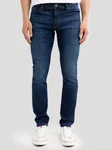 BIG STAR Skinny-fit Jeans DERIC Dunkelblau/Blau/Lila