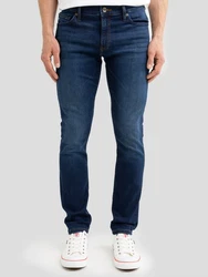 BIG STAR Skinny-fit Jeans DERIC Dunkelblau/Blau/Lila