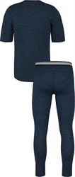 normani Thermounterhemd Herren Merino-Set T-Shirt und Unterhose 