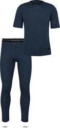 normani Thermounterhemd Herren Merino-Set T-Shirt und Unterhose 