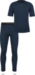 normani Thermounterhemd Herren Merino-Set T-Shirt und Unterhose 