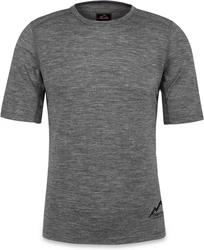 normani Thermounterhemd Herren Merino-Set T-Shirt und Unterhose Dunkelgrau/Grau/Hellgrau