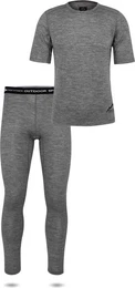 Thermounterhemd Herren Merino-Set T-Shirt und Unterhose Thermounterwsche Skiunterwsche Funktionsunterwsche 100% Merinowolle