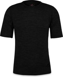 normani Thermounterhemd Herren T-Shirt Darwin Schwarz/Dunkelgrau