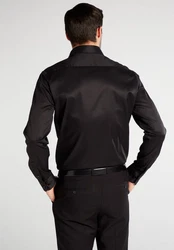 Eterna Langarmhemd MODERN FIT NON IRON Braun/Schwarz/Dunkelbraun/Dunkelrot/Rot