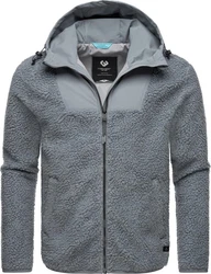 Ragwear Fleecejacke Adar Hellgrau/Grau