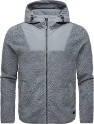 Ragwear Fleecejacke Adar Hellgrau/Grau
