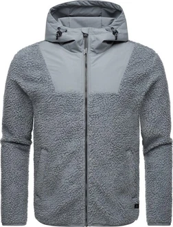 Ragwear Fleecejacke Adar Hellgrau/Grau