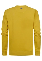 Petrol Industries Sweatshirt Pullover mit Rundhalsausschnitt Gelb