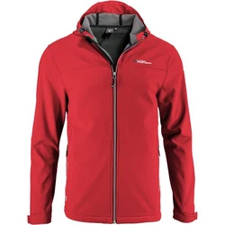 DEPROC Active Softshelljacke ROUGH PEAK MEN Rot/Dunkelrot