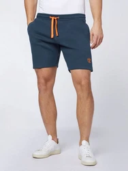 Chiemsee Bermudas Bermuda-Shorts mit Logo-Akzent (1) Dunkelblau/Rot/Hellblau/Orange