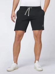 Chiemsee Bermudas Bermuda-Shorts mit Logo-Akzent (1) Dunkelgrau/Rot/Schwarz/Grau