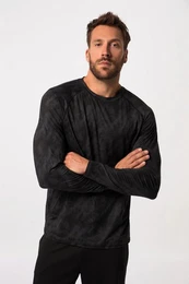 T-Shirt Langarmshirt FLEXNAMIC Fitness Rundhals