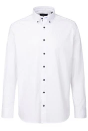 Langarmhemd Modern Fit mit Button-Down-Kragen