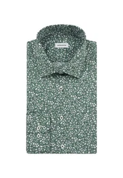 Businesshemd Slim Slim Langarm Kentkragen Floral