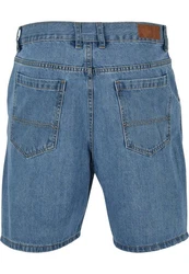 URBAN CLASSICS Herren Denim Bermuda Shorts Blau/Dunkelblau/Hellblau