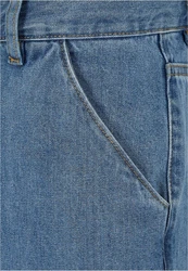 URBAN CLASSICS Herren Denim Bermuda Shorts Blau/Dunkelblau/Hellblau