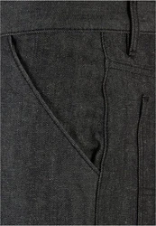 URBAN CLASSICS Herren Denim Bermuda Shorts Dunkelgrau/Grau/Khaki