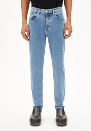 Tapered-fit-Jeans AARJO TARPA Herren (Comfort-Stretch, Regular Fit) washed light indigo