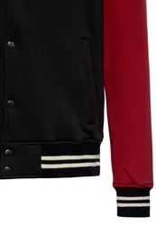KingKerosin Collegejacke Killer Kahuna Lila/Rot/Dunkelrot/Braun