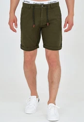 Indicode Chinoshorts Beauvals Dunkelgrün/Khaki/Grün