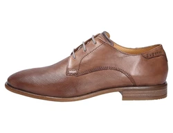 bugatti Schnürschuh Braun/Beige/Rot