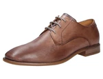 bugatti Schnürschuh Braun/Beige/Rot