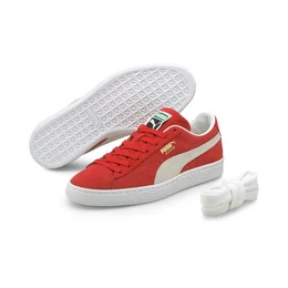 Schuhe Suede Classics XXI, G 38, F risk red/w Sneaker